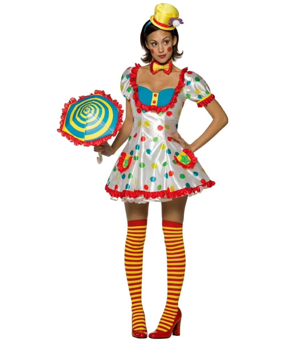 Clown Female Adult Costume Women Clown Costumes