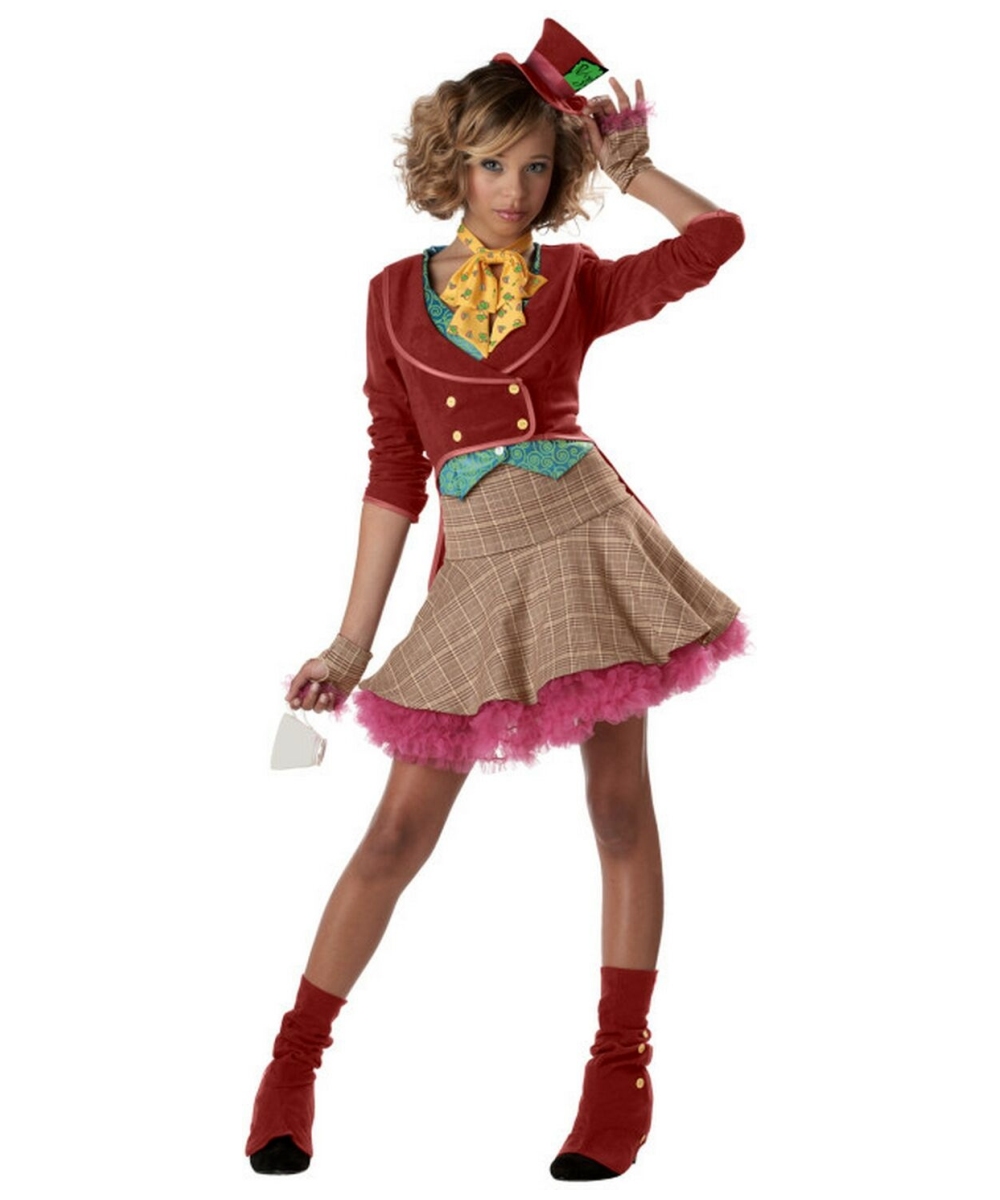 Kids Little Miss Mad Hatter Teen Costume