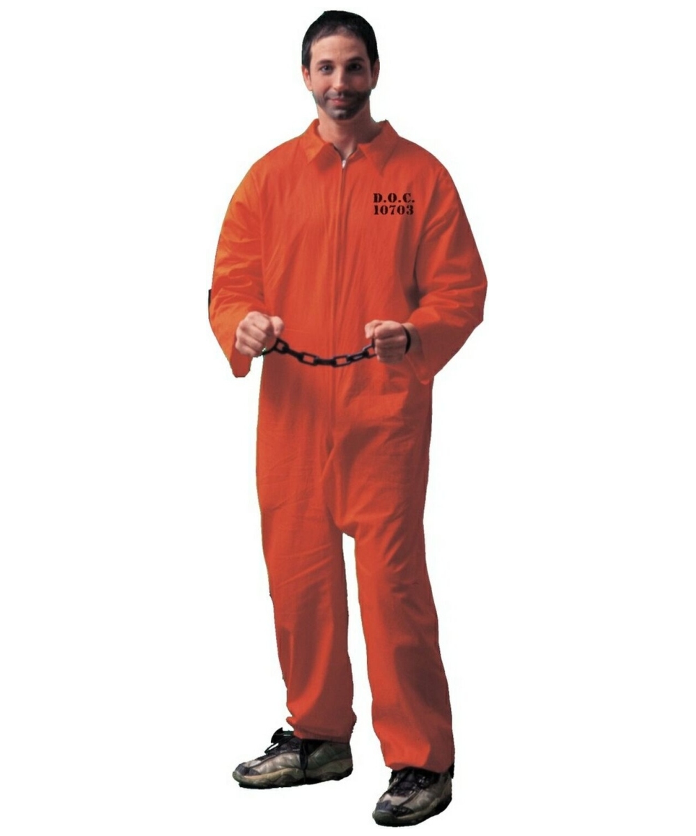 Orange Prisoner  Costume