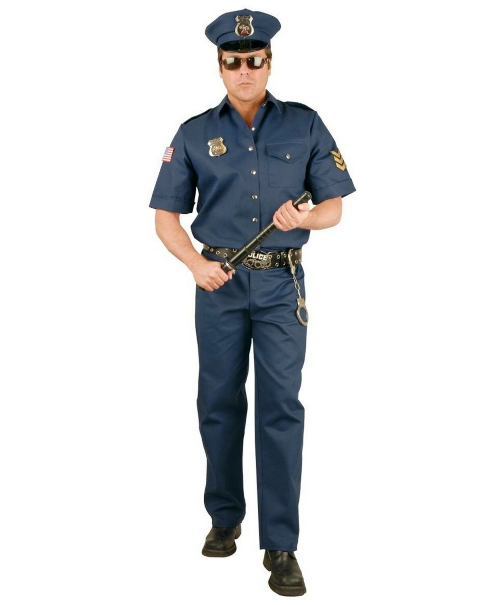 mens police officer costume