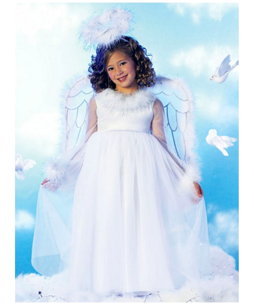 Kids Pretty Angel Girls Costume