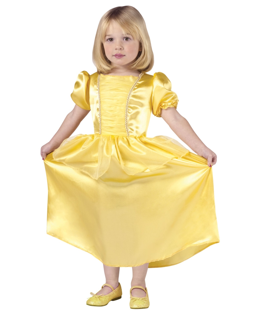 Yellow Princess Kids Costume