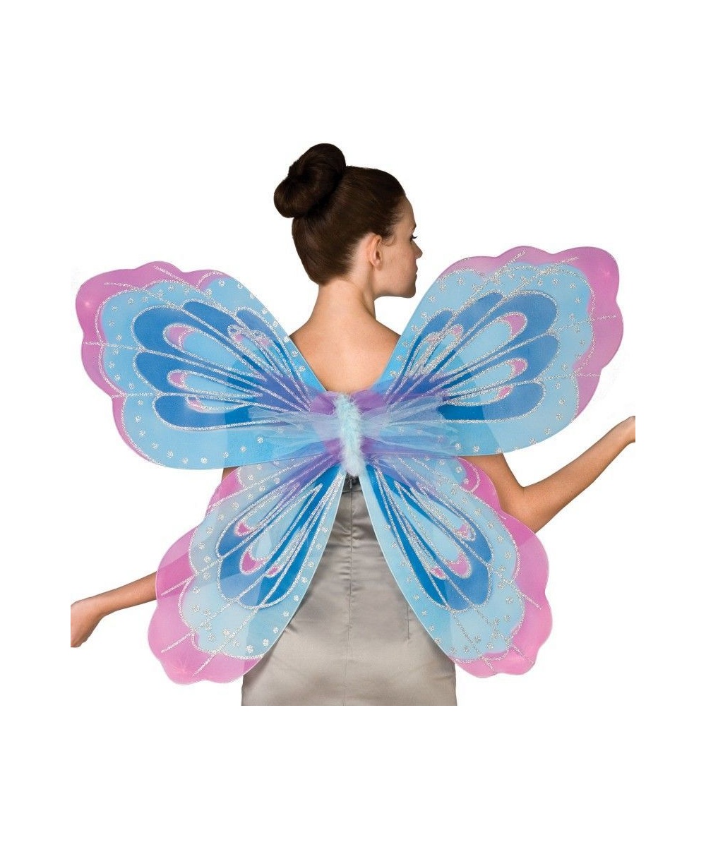 Костюм бабочки с крыльями на руках