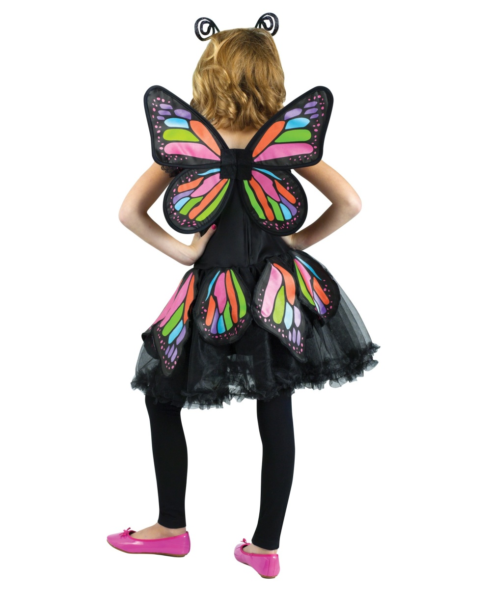 Rainbow Butterfly Girls Costume Girls Costume