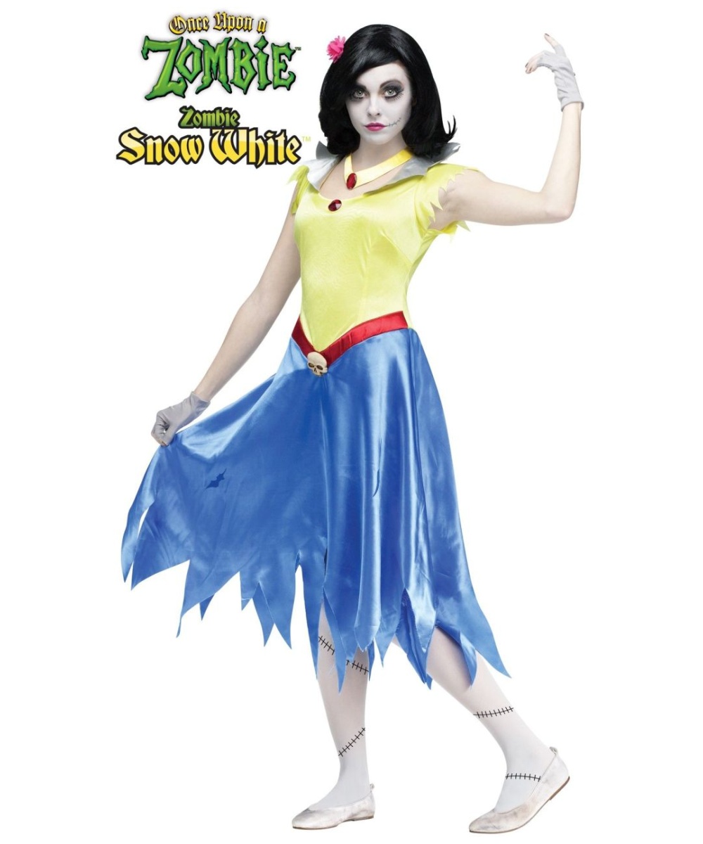 Once Upon A Zombie Snow White Womens Costume Women Costume 4864