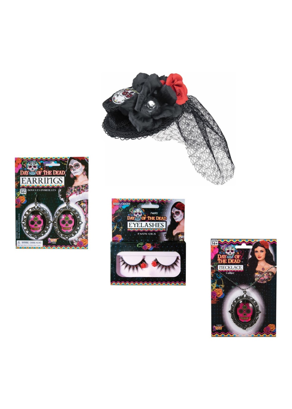 Day Of The Dead Costume Kit Set