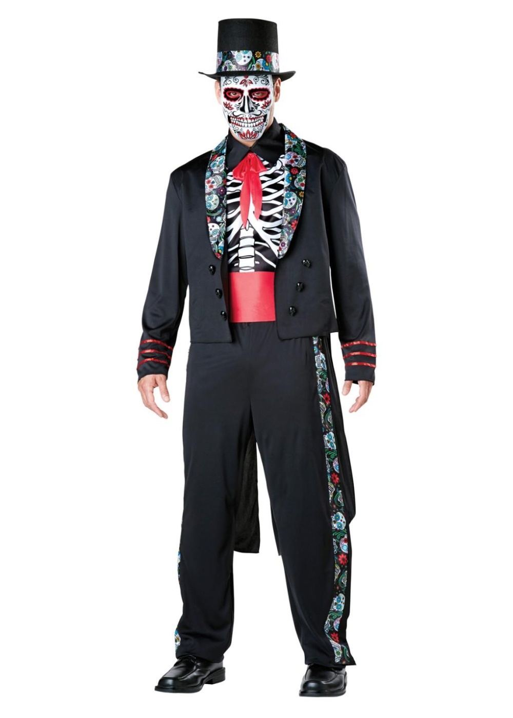 Day Of The Dead Caballero Mens Costume