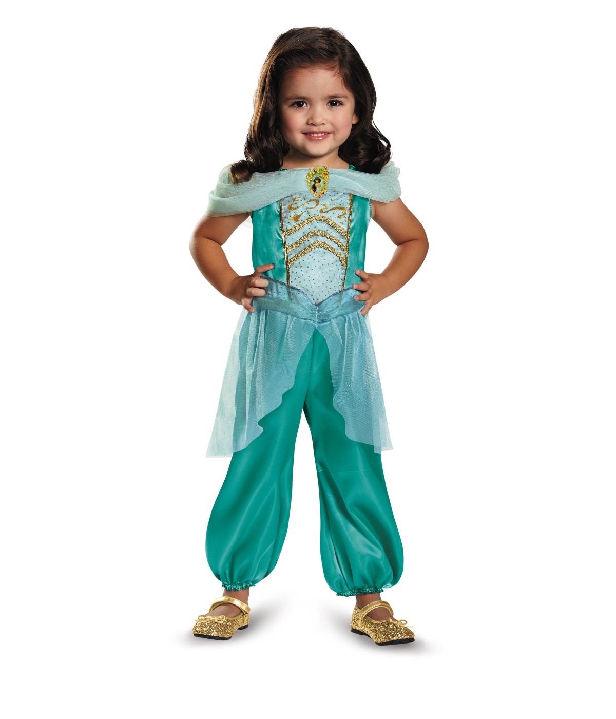 Kids Disney Princess Jasmine Classic Girls Costume