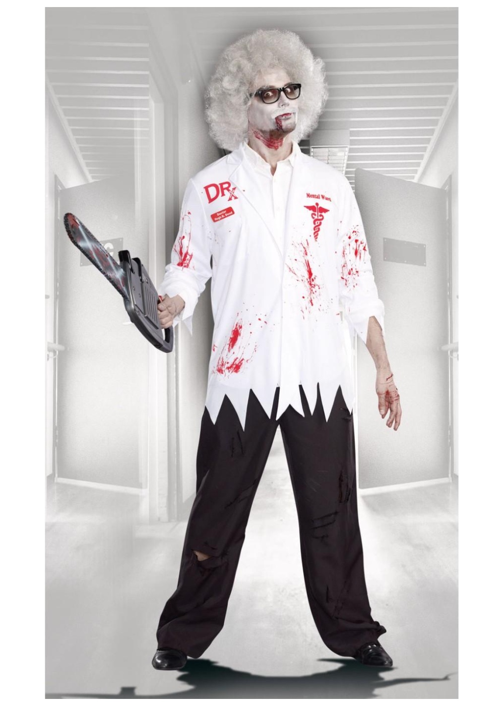 Graveyard Shift Doctor Zombie Mens Costume