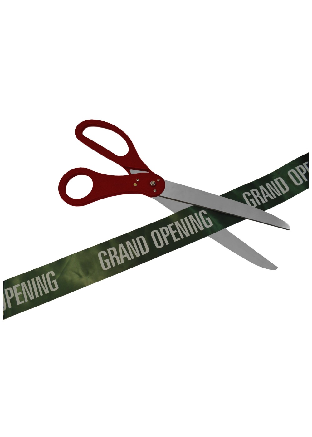 Giant 30 Inch Red Ceremonial Ribbon Cutting Scissors - Ribbon Cutting ...