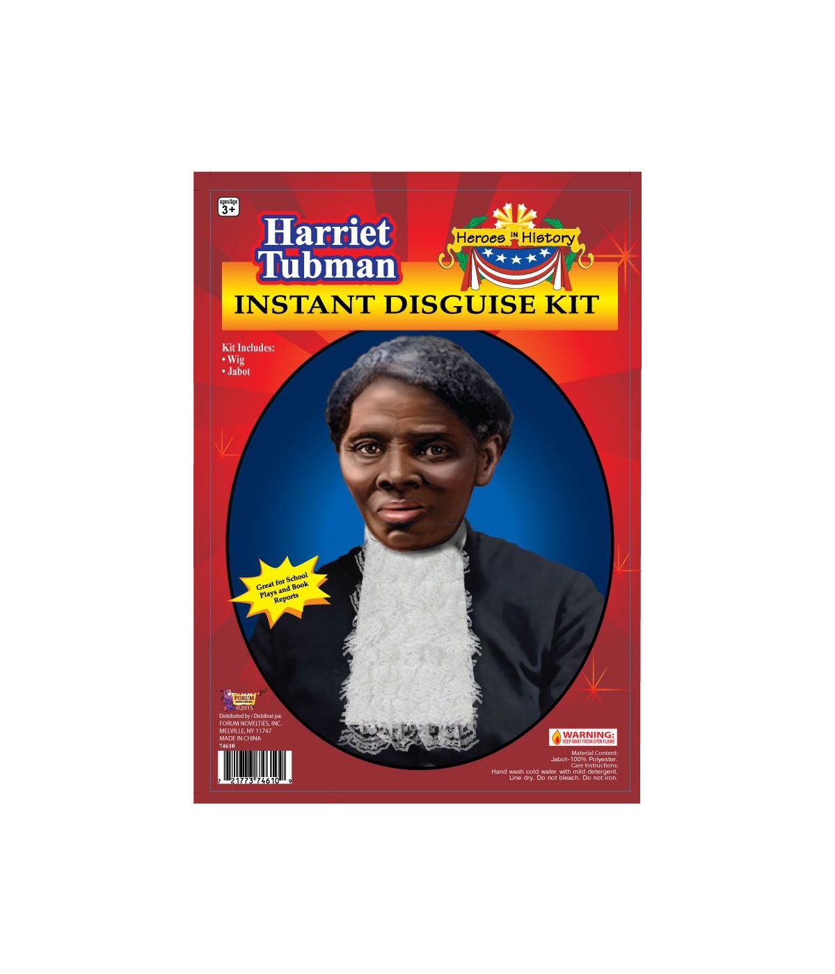 Harriet Tubman Disguise Kit