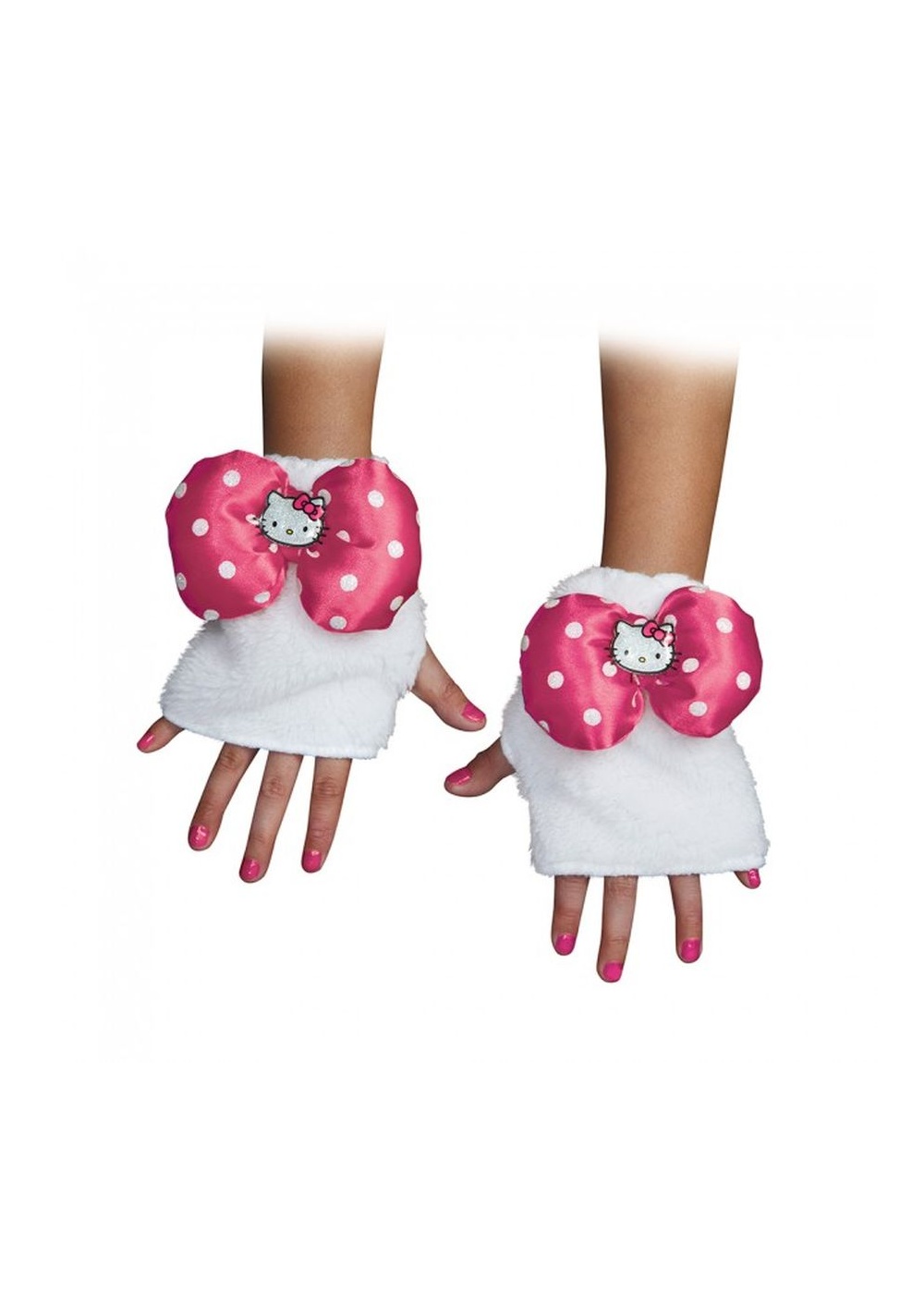 Kids Hello Kitty Pink Girls Gloves