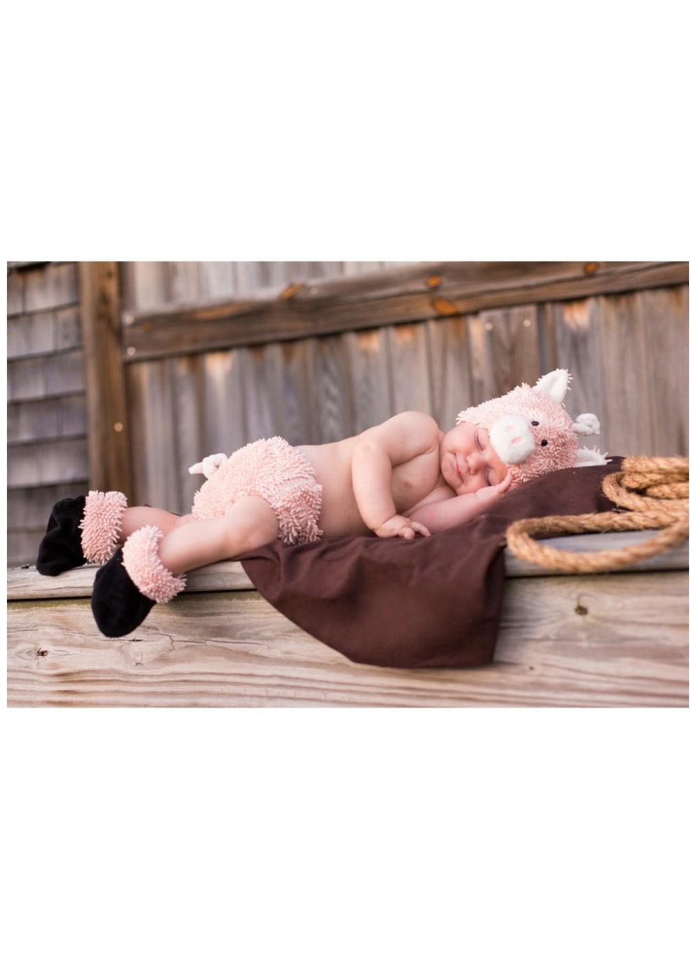 Cuddly Piglet Infant Diaper Cover Set