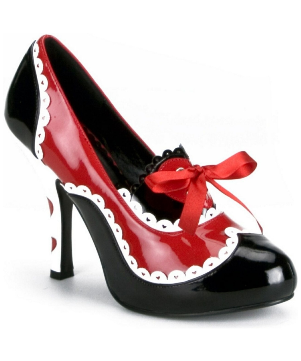 Queen Of Dark Hearts Heels  Shoes
