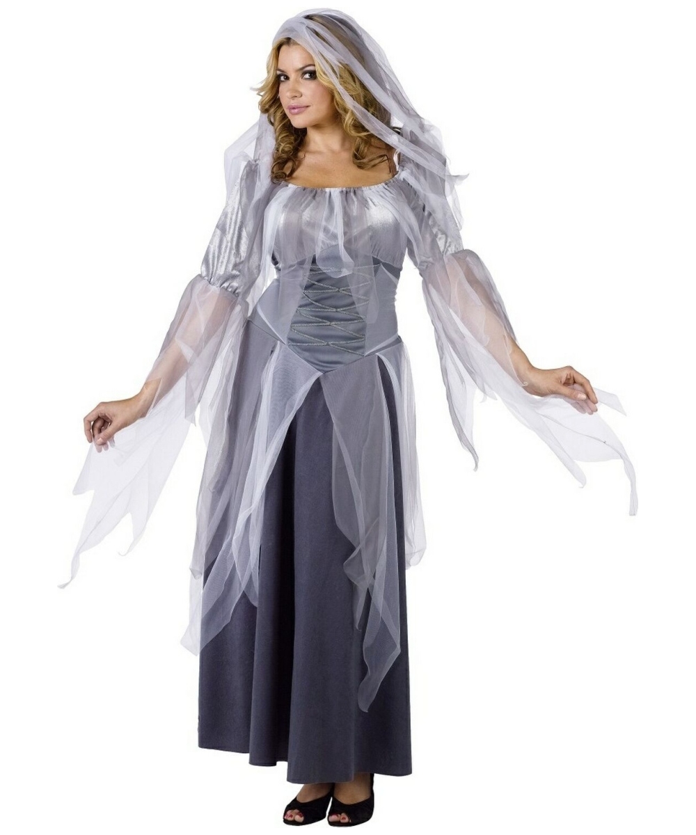 Silver Ghost Women Costume