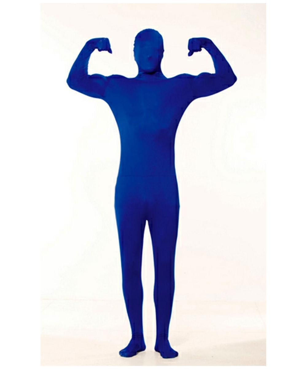 blue skin suit