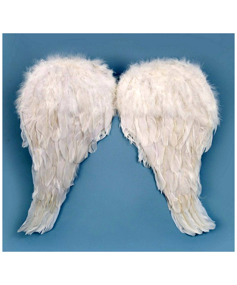 Soft Feather Angel Wings Kids Costume Accessory