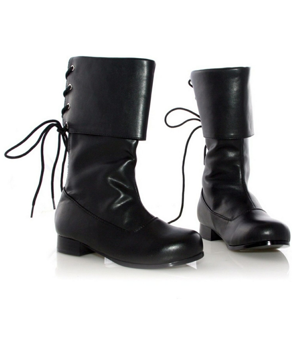 ... Kids Costumes â Girl Costume â Black Sparrow Boots Kids Shoes