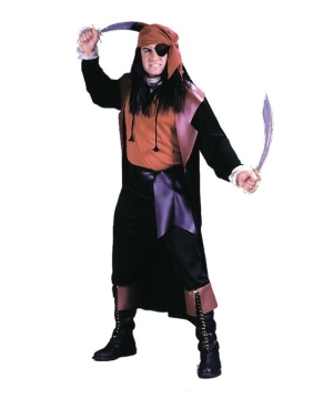 Buccaneer Baron Pirate Mens Costume
