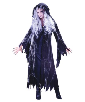 Spider Web Gauze Ghost Adult Costume