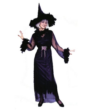 Feather Witch Women plus size Costume