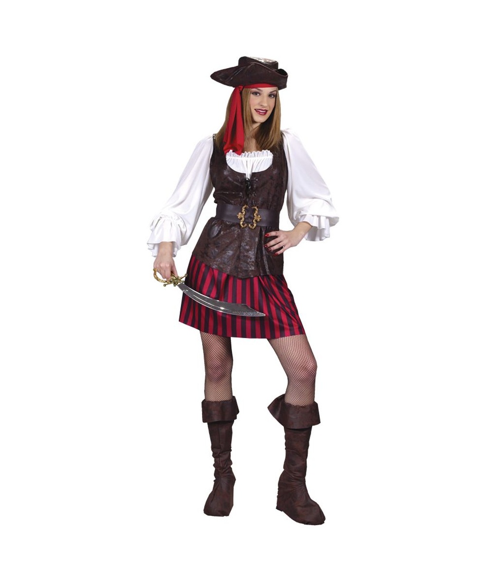  Female Buccaneer Womens Pirate Costume