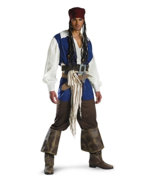Captain Jack Sparrow Pirate Teen/men Costume