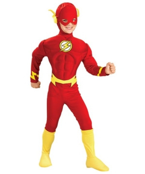 Flash Muscle Boys Costume