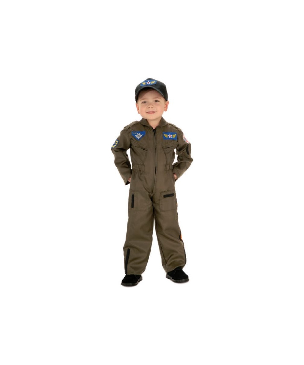  Air Force Pilot Boys Costume