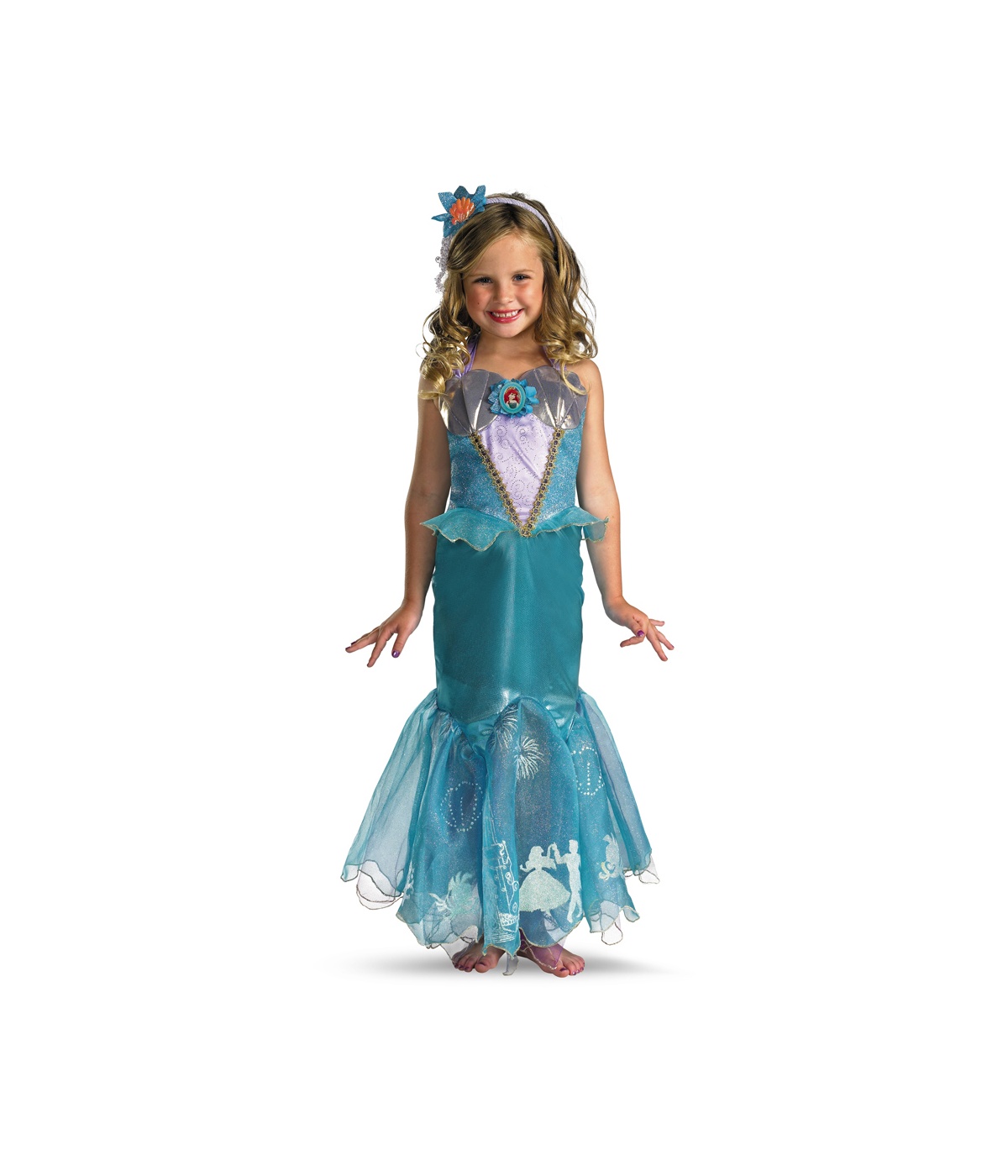  Ariel Disney Girl Costume