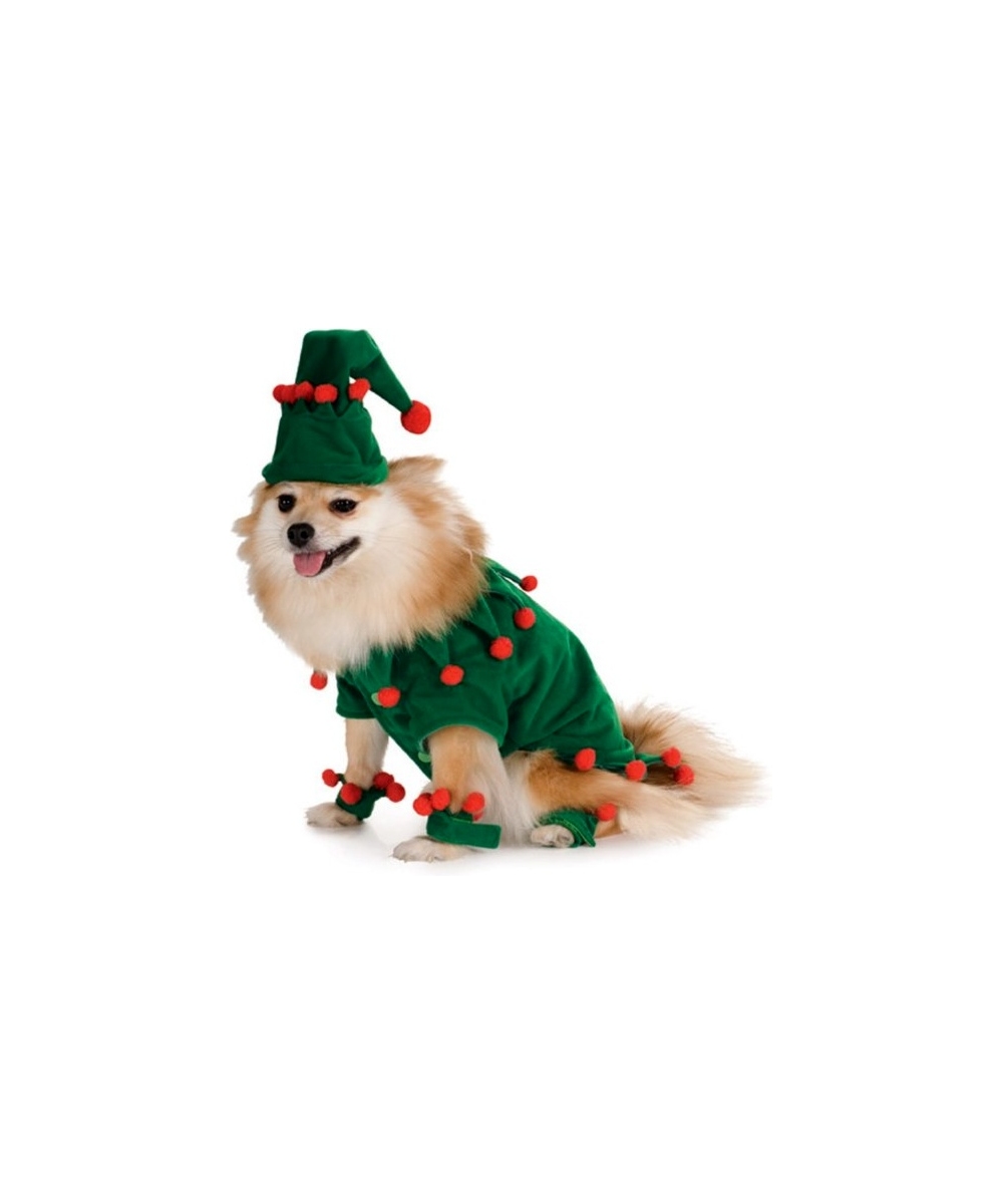  Elf Christmas Pet Costume