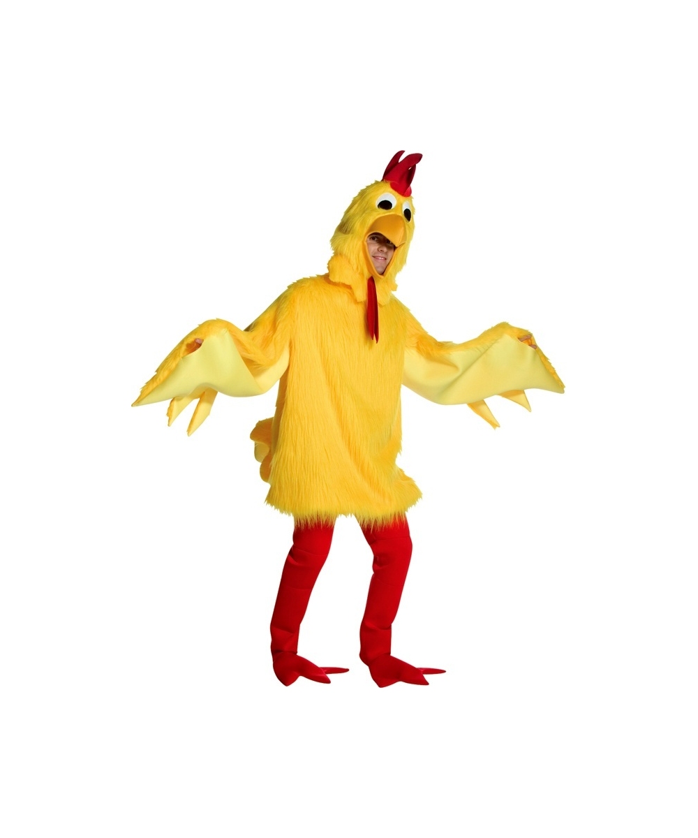  Fuzzy Chicken Costume