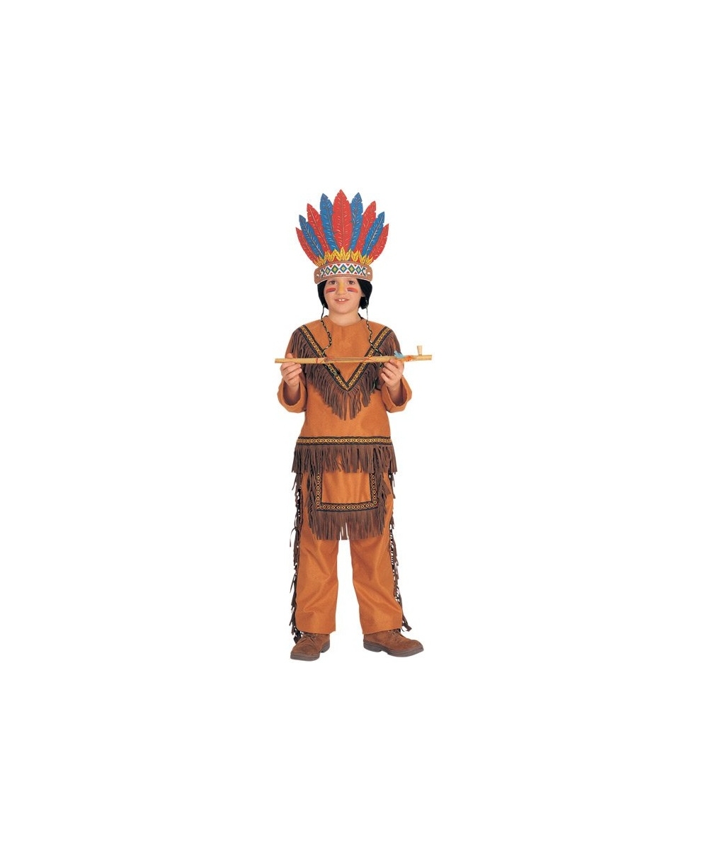  Native American Chief Boys Costume