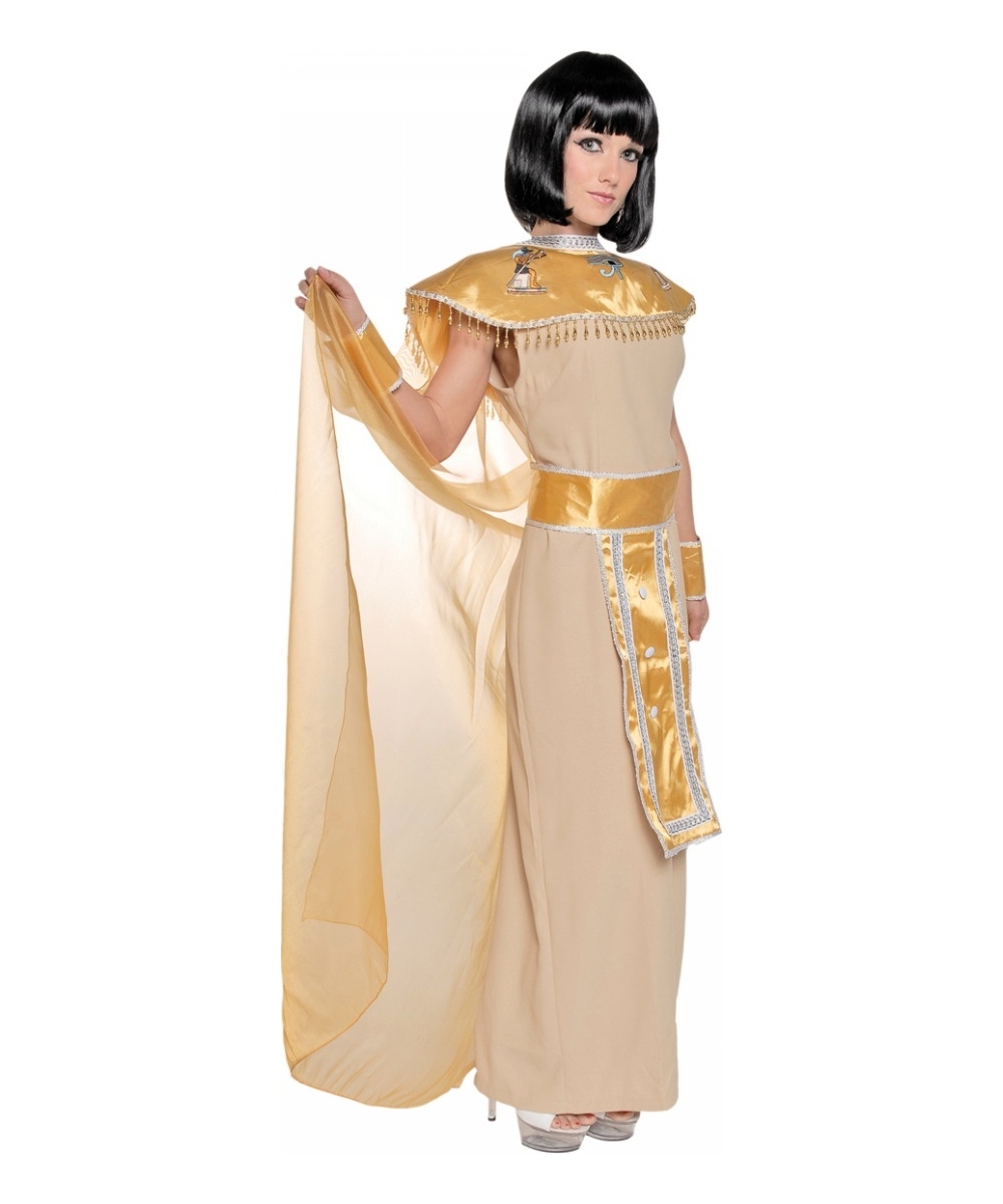 Nile Egyptian Goddess Adult Halloween Costume Women Costume