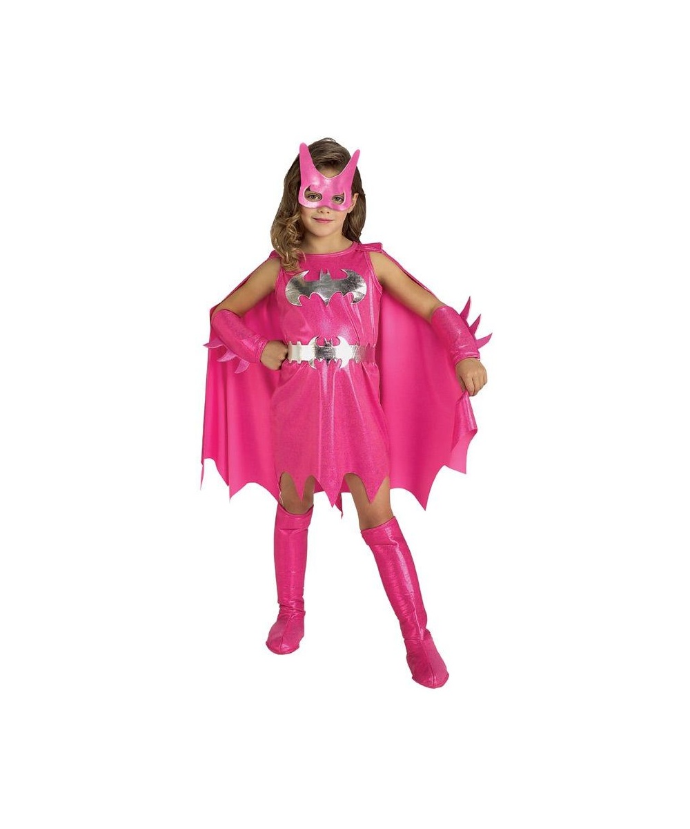  Pink Batgirl Toddler Girls Costume
