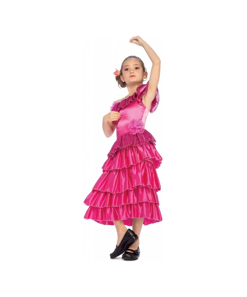  Spanish Dancer Girl Costume