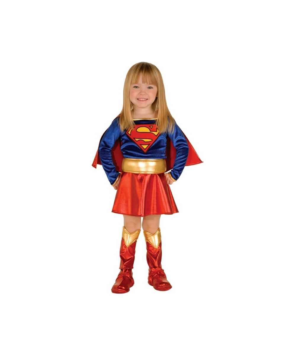  Super Girl Toddler Costume