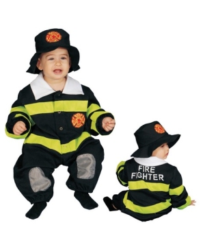 Baby Fire Fighter Bunting Infant Costume