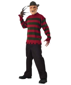 Freddy Sweater Costume - Adult Costume - deluxe