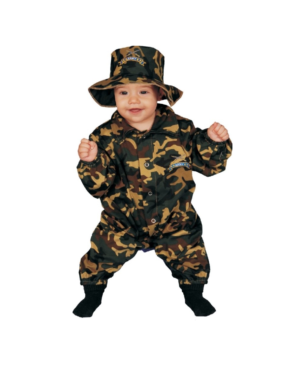  Military Officer Baby Costume
