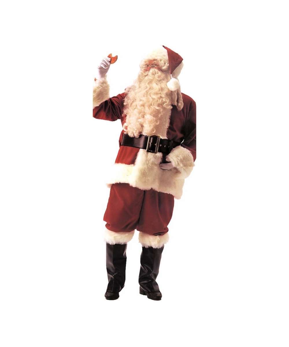  Santa Suit Velvet Costume
