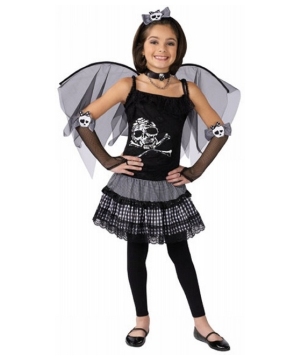 Funky Punk Fairy Girls Costume