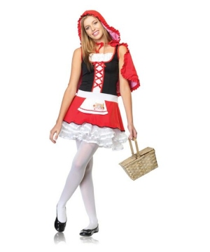 Little Miss Red Teen Costume