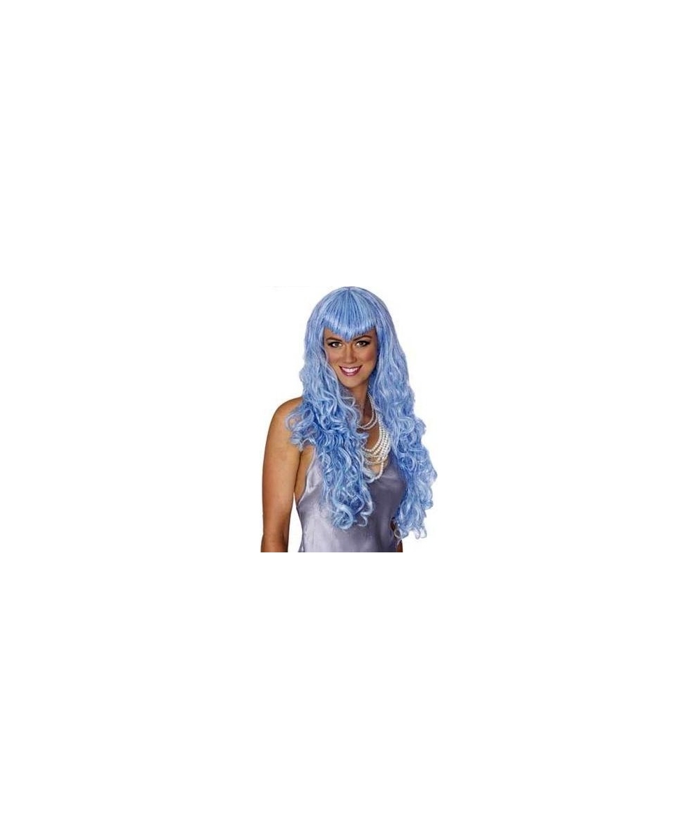  Blue Mermaid Wig