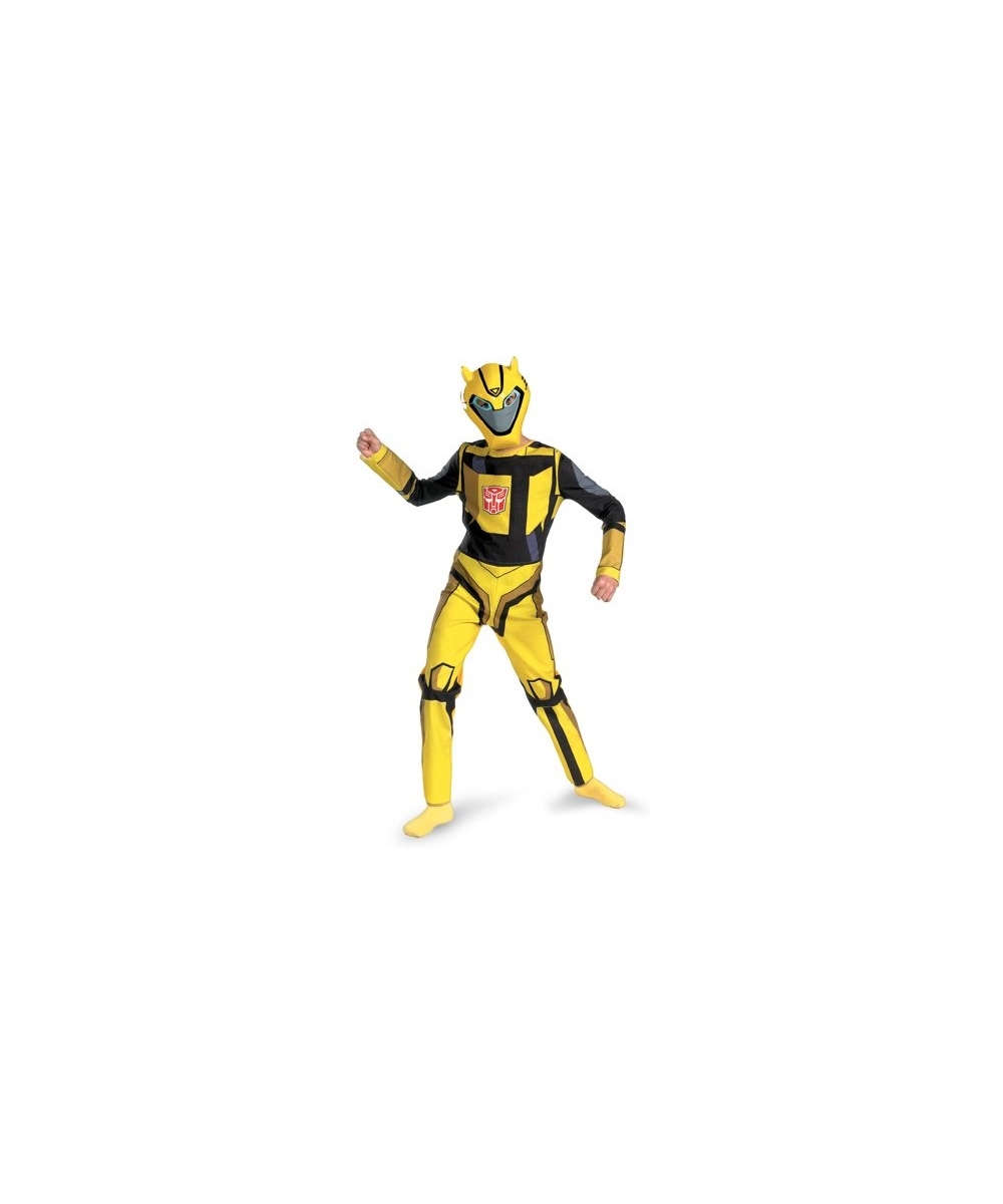  Kids Transformers Bumblebee Costume