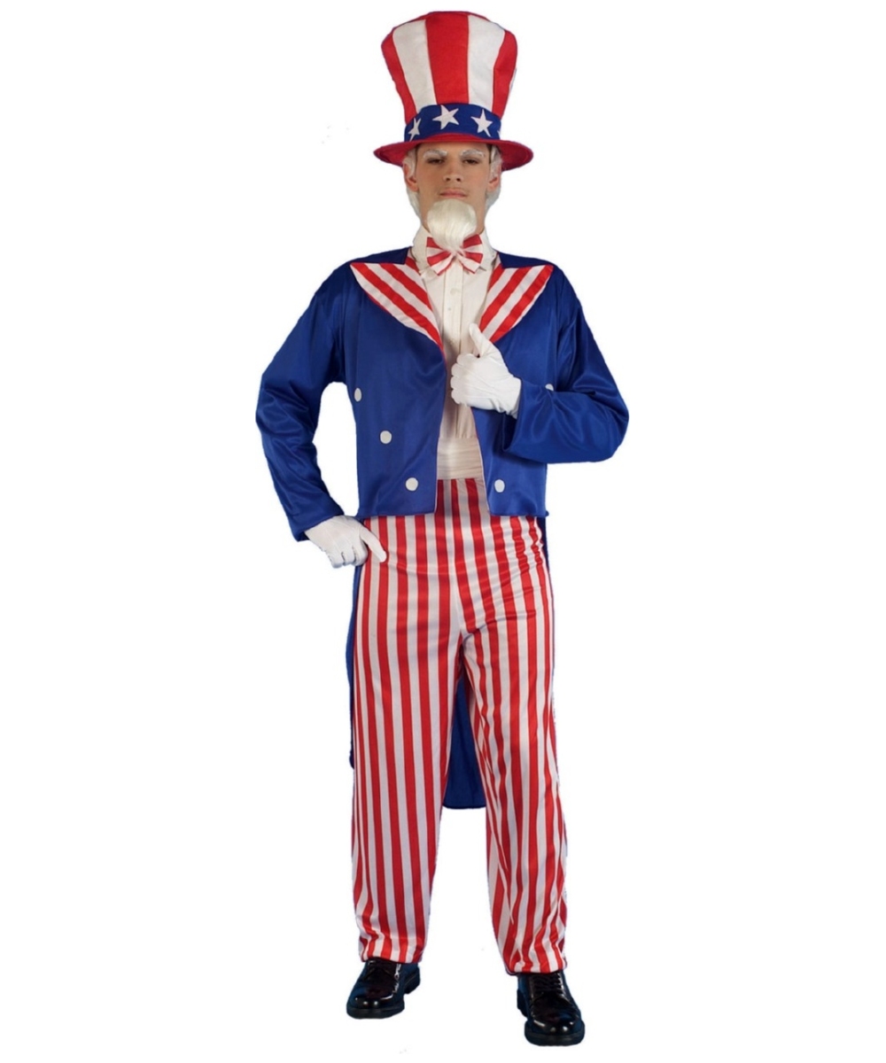  Mens Uncle Sam Costume