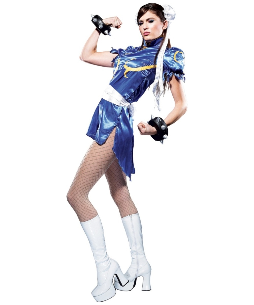 Adult Street Fighter Chun Women Costume