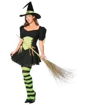 The Emerald Witch Adult plus size Costume