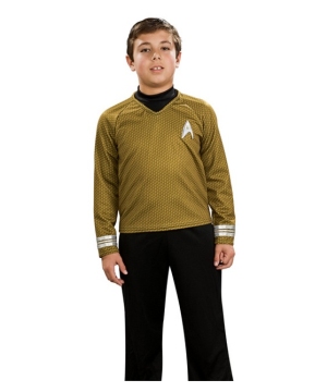 Star Trek Gold Shirt - deluxe Kids Costume
