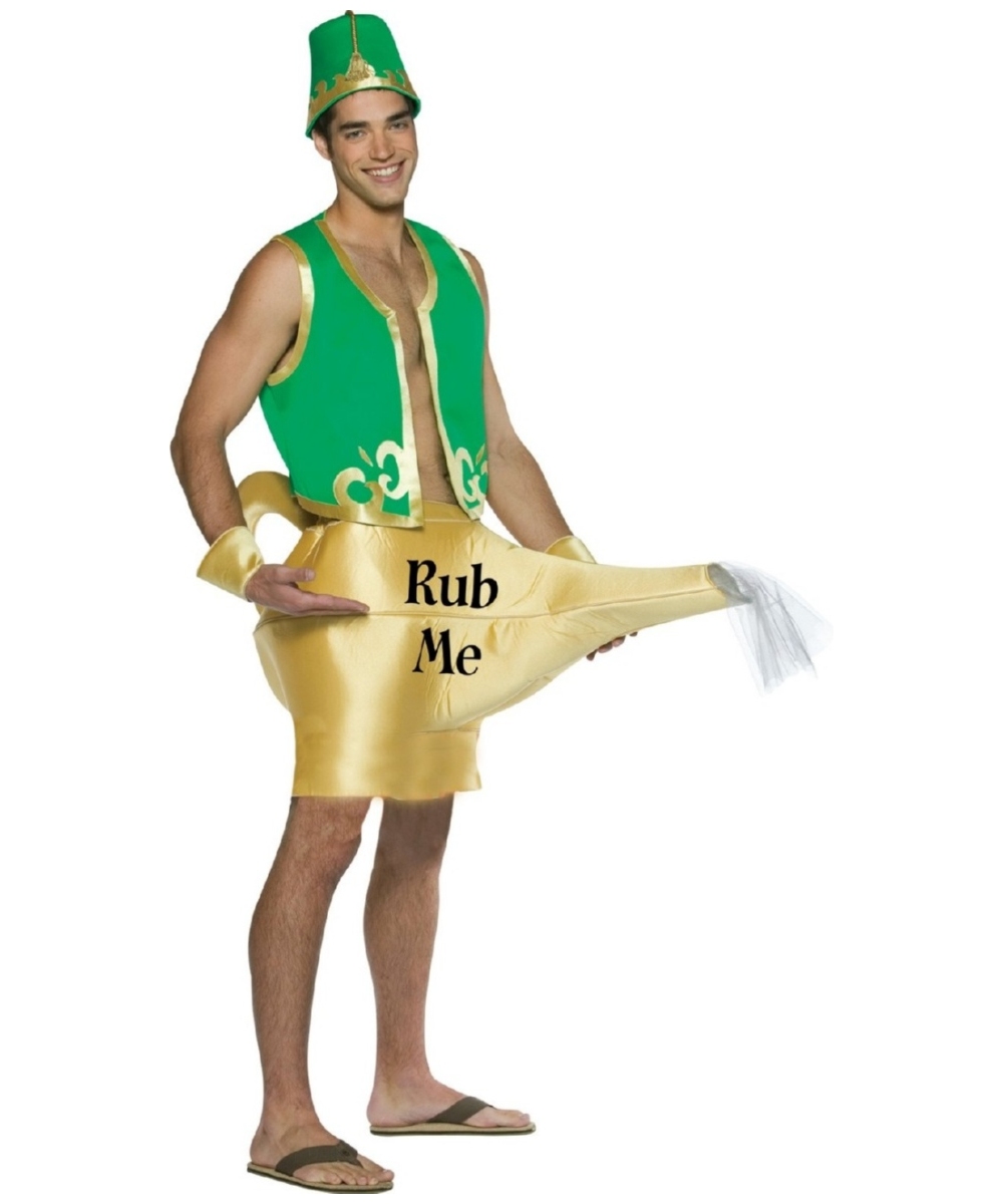  Genie Lamp Funny Mens Costume